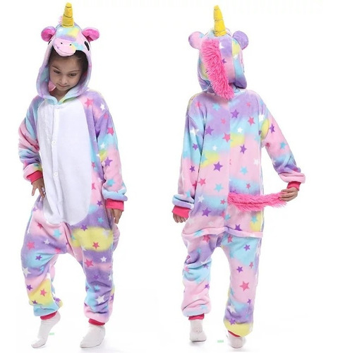 Pijama Kigurumide Unicornio Adulto Y Niño