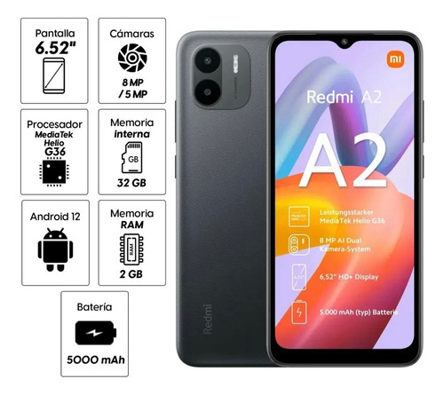 Xiaomi Redmi A2 Dual Sim 32 Gb  2 Gb Ram