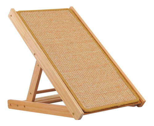 Shengocase Rampa Rascadora De Sisal Inclinada Para Gatos, So