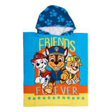 Poncho Infantil Piñata - Paw Patrol Friends