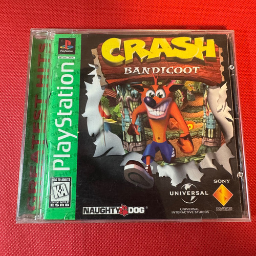 Crash Bandicoot Play Station Ps1 Original