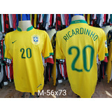 Camisa Brasil Copa 2006 Oficial #titular #20