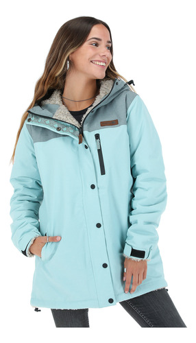 Chaqueta Impermeable Reversible Camaleon Mujer Buffalo