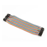 Pack 40 Cables Dupont Hembra Hembra 20cm Protoboard -- A0158