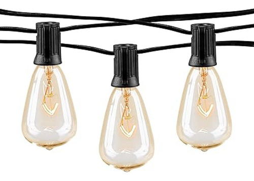 De Guirnalda Luces 50+4 St-38 Focos Exterior Vintage Jardin