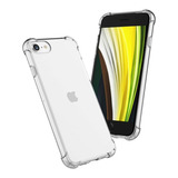 Carcasa Para iPhone SE 2022 Transparente Antigolpes