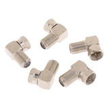 4 Adaptador De Ângulo Reto F Rg6 Rg59