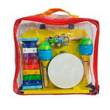 Set De Percusion Knight Jb565 4 Instrumentos Niños