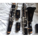 Buffet R13 Ebony Clarinete Bb 17 Clave Con Caso Más Vendido