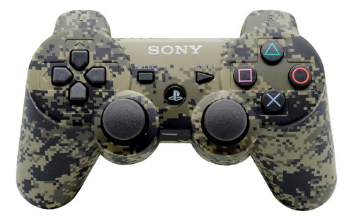 Controle Compatível Ps3 Army Gren