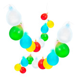 2 Series De Luz Led De Colores Con Globos 3.24m C/u Redlemon