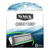 Cartuchos De Recambio De Schick Quattro , 8