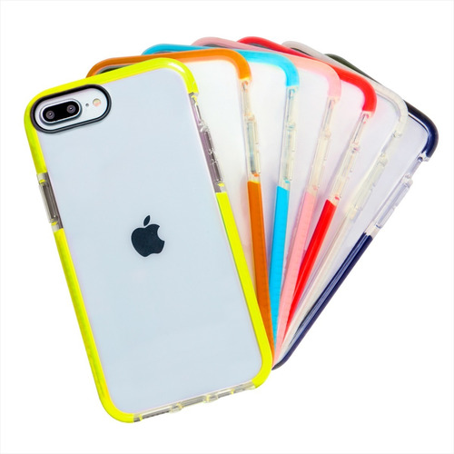 Funda Para iPhone Ultra Impacto Orilla Reforzada Antigolpes