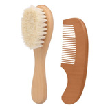 2 Pcs Baby Hair Brush Comb Set Newborn Kit