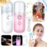 Humidificador Facial Vaporizador Nano Spray Recargable Usb