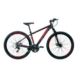 Mountain Bike Gts Pro M5 Techs Aro 29 19  21v Freios De Disco Mecânico Cor Preto/vermelho