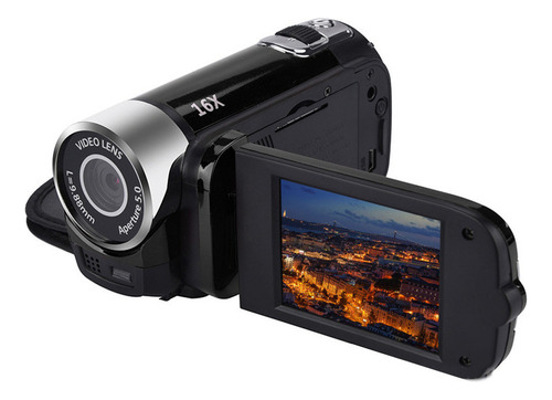 Câmera Digital Hd 1080p Com Gravador De Vídeo E Zoom De 16x*