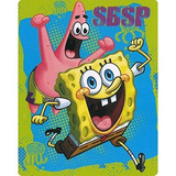 Manta Peluche Spongebob 40x50 Caja Regalo