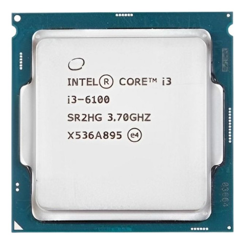 Processador Core I3-6100 2 Núcleos 3.7ghz Oem