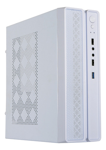 Gabinete Slim Com Fonte 200w Slimdesk Bluecase Bg-2002 Cor Branco