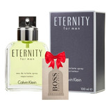 Eternity Calvin Klein 100ml Caballero Original + Regalo