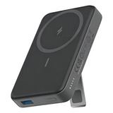 Anker 633 - Batería Magnética (maggo), Cargador Portátil Inalámbrico Plegable De 10.000 Mah, De Energía Usb-c De 20 W Para iPhone 14/14 Pro / 14 Pro Max, iPhone 13/12 Series. (negro)