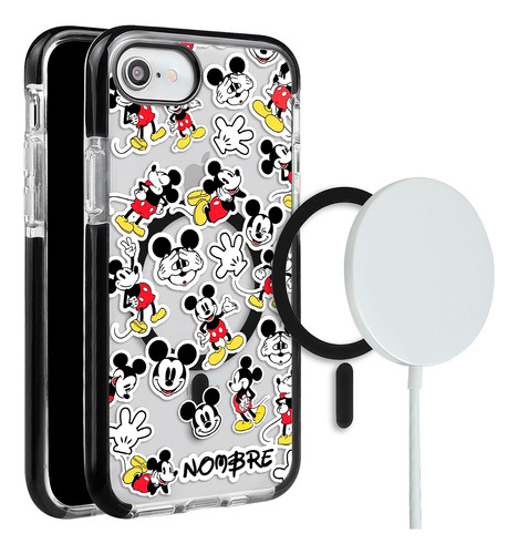 Funda Para iPhone Magsafe Mickey Mouse Nombres