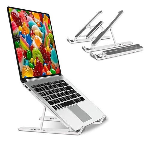 Suporte Notebook Base Ergonômica Macbook Tablet Dobrável Art