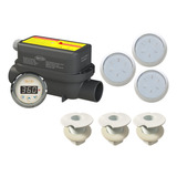 Kit - Controlador Banheira Gran 1338n - 3 Led 5w C/ Nicho