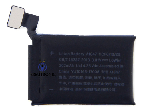 Bateria A1847 Para Watch Serie 3 38mm A1858