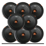 4 Par Medio Rango Waraudio Black Hawk Bh84bm 