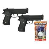 Pistola Pt92 Vigor Airsoft Metal Spring Kit 2un + 2000 Bbs