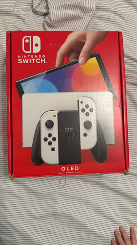 Nintendo Switch Oled Blanco 64gb + Micro Sd 32gb Sandisk U3