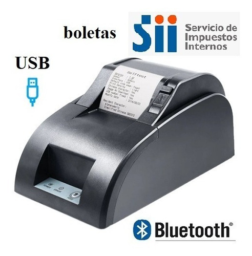 Impresora 58mm Bluetooth Para Boleta Electronica