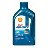 Aceite Advance 15w50 4t - Shell 