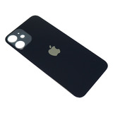 Refaccion Tapa Trasera Cristal Negro Para iPhone 12 Mini Adh
