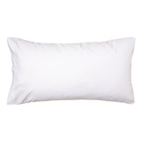 Funda De Almohada King Size Línea Egipcia Color Blanco