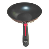 Wok Utensilio Cocina Sarten Grande Profundidad Saltea Hierve