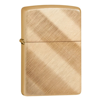 Encendedor Zippo Tejido Diagonal Dorado | Envío gratis