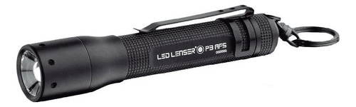 Linterna Led Lenser P3 Afs Clip Multiuso 25 Lumens Camping Color De La Linterna Negro Color De La Luz Blanco