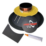 Kit De Reparo P/ Alto Falante Hp400h 10 Polegadas 8 Ohms