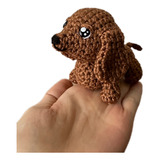 Perro Salchicha Amigurumi Mini Peluche Strudell Tejidos