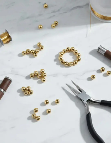 Bola Lisa En Chapa De Oro 14k Bisuteria Semanarios 20 Gr