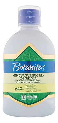 Enjuague Bucal Con Salvia Menta - mL a $91