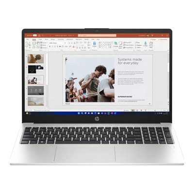 Laptop Hp 250 G10 Intel Core I5-1334u (13va Gen) 8gb Ram 512 Gb Ssd Windows 11 Home 15.6 Full Hd Teclado Retroiluminado En Español Color Plateado | Meses sin interés