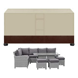 Cubierta Muebles Exterior Impermeable 138x55x35in