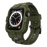Malla Para Apple Watch Series 9 8 7 45mm/44mm/42mm Verde