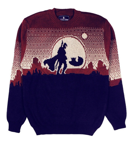 Mandalorian Sweater Hombre Mujer - This Is Feliz Navidad