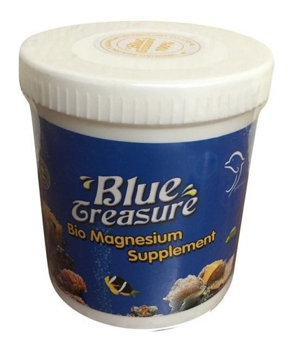 Suplemento Magnésio Aquário Marinho Blue Treasure 450g Coral