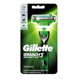 Afeitadora Gillette Mach 3 Sensitive Con Banda Lubricante